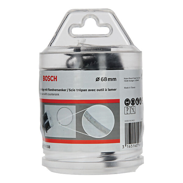 Bosch Elektrowerkzeuge Lochsäge mit Randsenker, 68 mm 2608594268